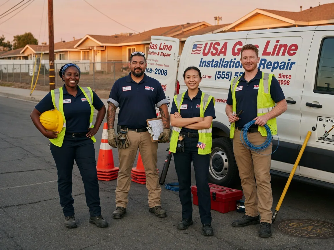 Gas Line Installation company in Ora, IN